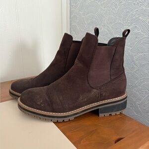 Kensie Dark Brown Ankle Boots